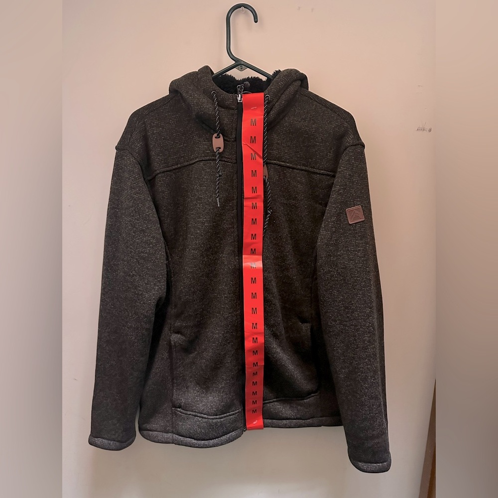 Jacket with fur lining